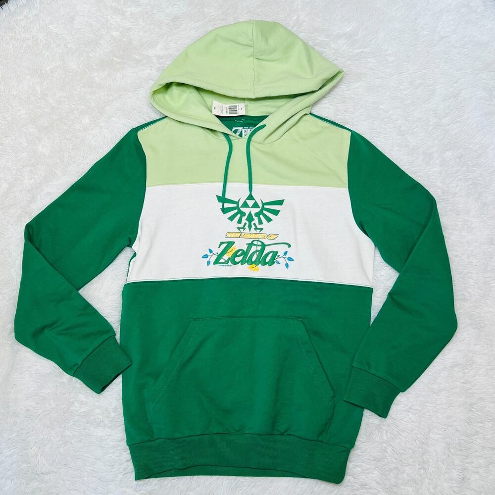 NINTENDO THE LEGEND OF ZELDA HYRULE CREST HOODIE SIZE SMALL BOXLUNCH